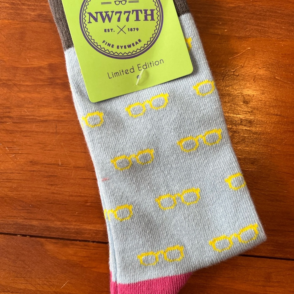Limited Edition Blue and Pink Socks
